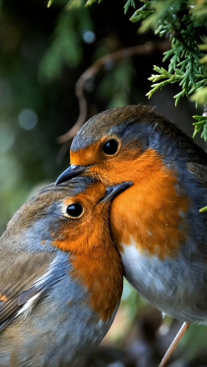 Robin couple 😍🧡