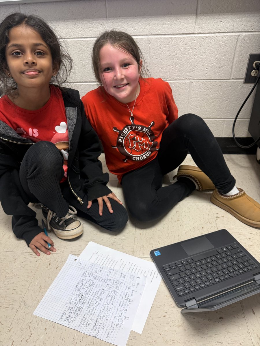 STEMcobb's tweet photo. @PickettsMillES 4th graders brought impressive creativity today as they connected science standards with strong literacy skills to plan, script, and produce original podcasts! #STEMCobb https://t.co/ZgK1kFGbxV