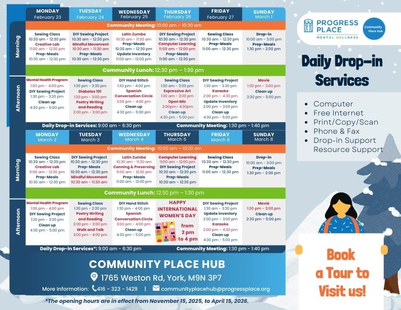 WMDHUB's tweet photo. 📅 Our new bi‑weekly calendar is here!
Check out the latest schedule to see upcoming programs, activities, and events happening at the Hub over the next two weeks.
#BlackHistoryMonth #valentinesday #February #wmdhub https://t.co/qRP03xA1Kv