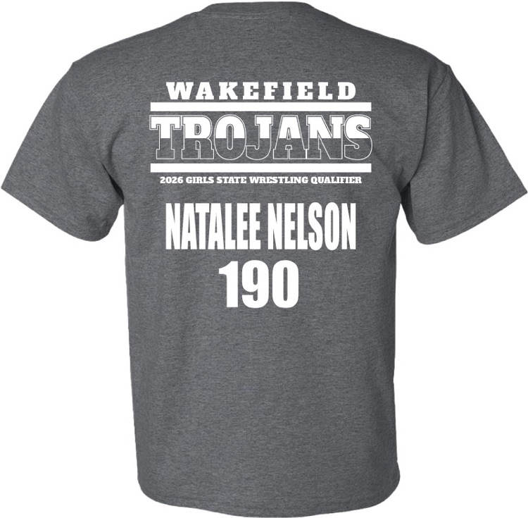 If you would like to order a girls state wrestling T-Shirt please contact Luke Walsh by TONIGHT.  (402) 369-6461