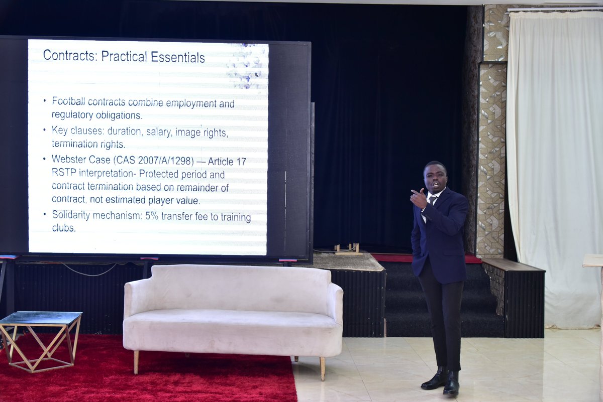 israel_ajoje's tweet photo. Yeah.

So that's me.

I'm 5'6"

I spoke on the Law and Business of Football at the African Football Convention in Casablanca, Morocco.

I'm Ajoje. FIFA Licensed Agent. International Sports Lawyer. Football Management Consultant.

I work with Players, Agents, Clubs, Academies, Federations, football associations, and sports properties in general. 

As long as it touches on the law and  business of football, I've probably worked, spoken on it or written about it.

I consult with sports organizations that need clarity on compliance and precision in operations strategy. 

I've spoken at industry platforms where football executives gather to solve real problems.

The work continues.