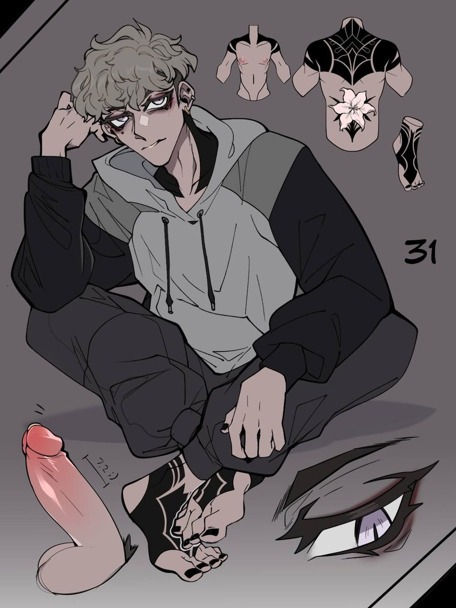 dallas deville, certified psycho, violent stalker brand. super not safe. throw your ocs at him. nsfw ☆