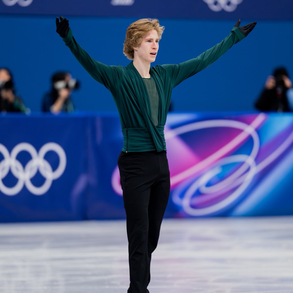 SkateCanada's tweet photo. Top-5 in the world 👏

Stephen Gogolev beats his previous personal record by almost 20 points to finish fifth at his first Olympic Games! https://t.co/7nVoEHmn2k