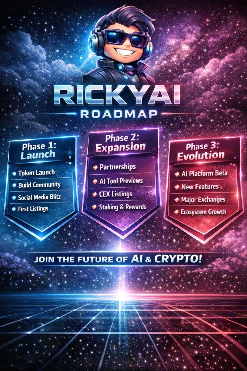 RickySilva_eth's tweet photo. AI is changing everything.
Crypto is evolving.

We’re starting with transparency, vision, and builders — not empty promises.

Early stage. Real ambition.

👀 Stay close.

#RICKYAI #AIcrypto #CryptoAI #Web3 #CryptoProject #AInarrative #EarlyProject https://t.co/RmlZWPt26P