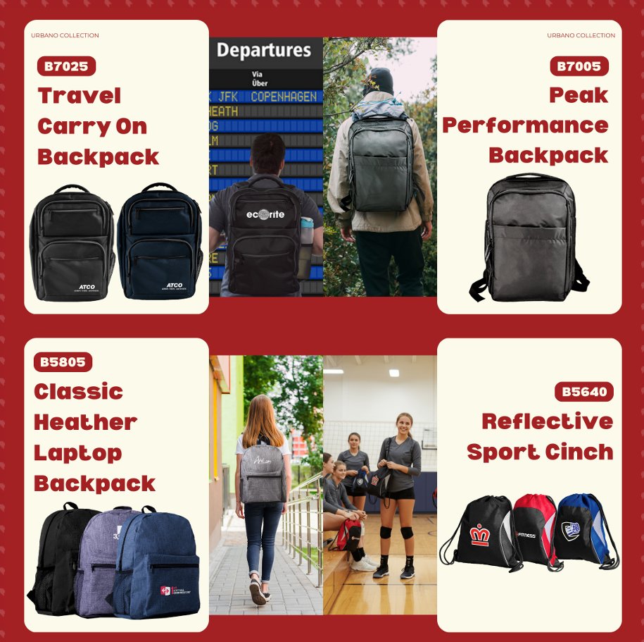 Whether it's a school trip. business trip or trip around the world, Ecorite has the backpack for you.  bit.ly/4rVZnIl