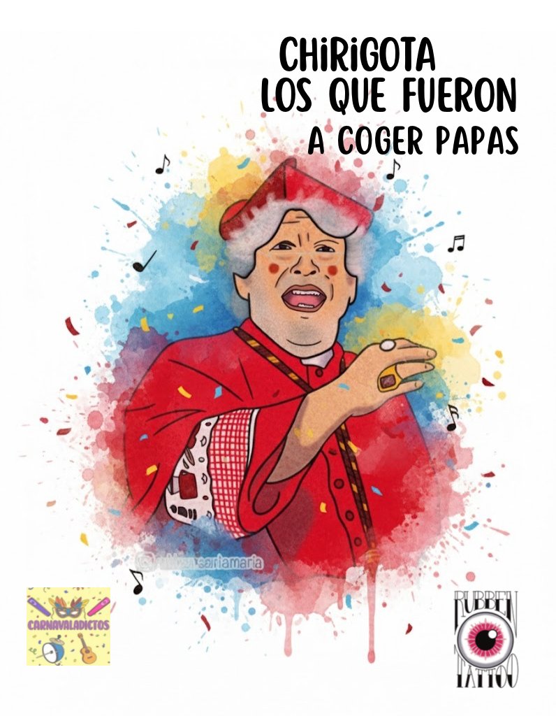 Chirigota Los que van a coger papas
<a href="/CHIRIGOTAYUYU/">LA CHIRIGOTA DEL YUYU</a>

📸 Fotos y video 📽️ de la actuación de hoy #Coac2026Final

carnavaladictos.es/adultos/los-qu…