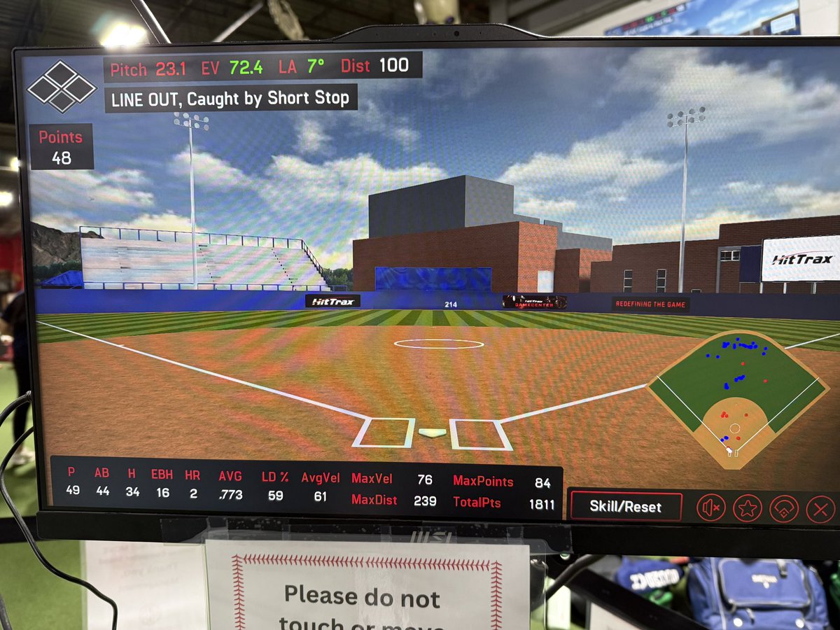 During my lesson this week with <a href="/Coachkevin_3117/">Kevin</a>, I gained a new EV PR of 76 mph!!! My goal is to be at 80 mph by the start of summer. <a href="/LineDsoftball/">Line Drive Media</a> <a href="/ExtraInningSB/">EXTRA INNING SOFTBALL</a> <a href="/MaxPreps/">MaxPreps</a> <a href="/joe_tholl/">Sparks 18U Premier</a> <a href="/PrepSoftball/">Prep Softball 🥎</a> <a href="/RBHS__Softball/">RB Softball</a>
