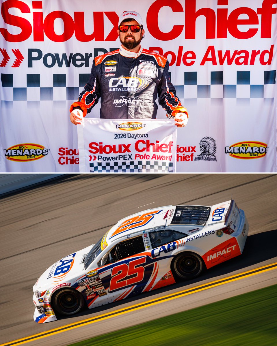 ARCA Menards Series tweet media