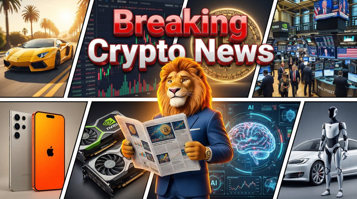 BREAKING 🚨 Trump - linked Truth Social files for Bitcoin and Ether ETFs.

They just dropped two SEC filings. A spot $BTC and $ETH ETF, plus a staking fund for $CRO. The political - crypto merger is accelerating.

This is a massive legitimacy play. It brings a new, huge voter