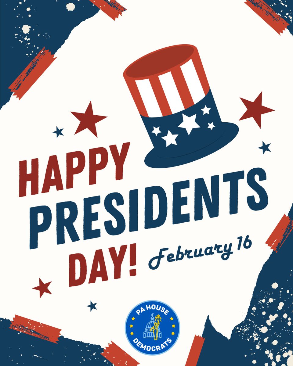 Presidents’ Day is a time to remember the vision, courage, and service of those who have led our country.