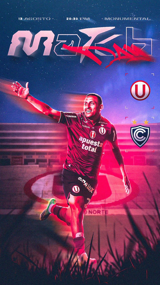 Matchday - Alex Valera ♥️🧡
Universitario vs Cienciano
#smsports #ydaleu