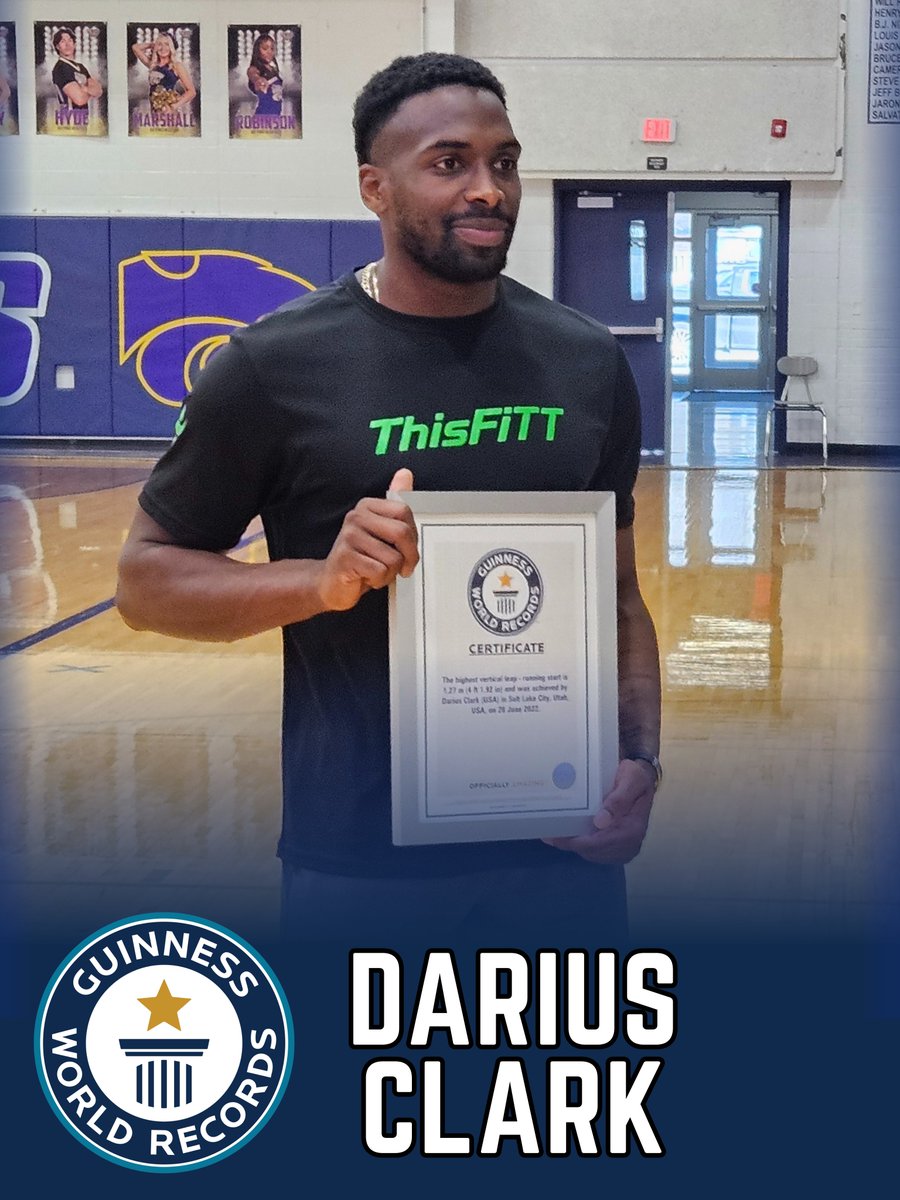 Blue Springs High School alum Darius Clark is a Guinness World