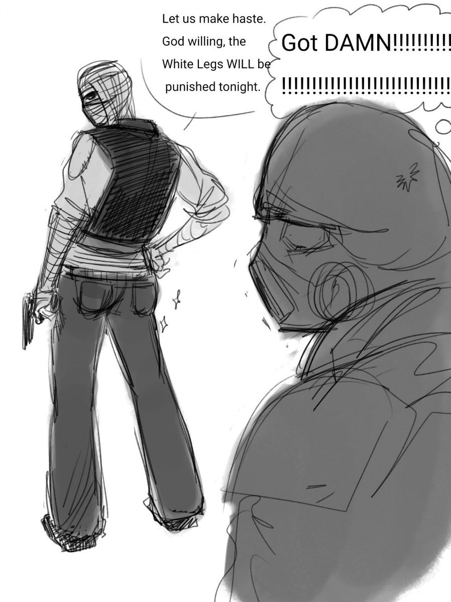 Unearthed this old thing i drew while playing Honest Hearts for the first time and being so enamored by Joshua's assets that I pulled up my phone to quickly sketch this