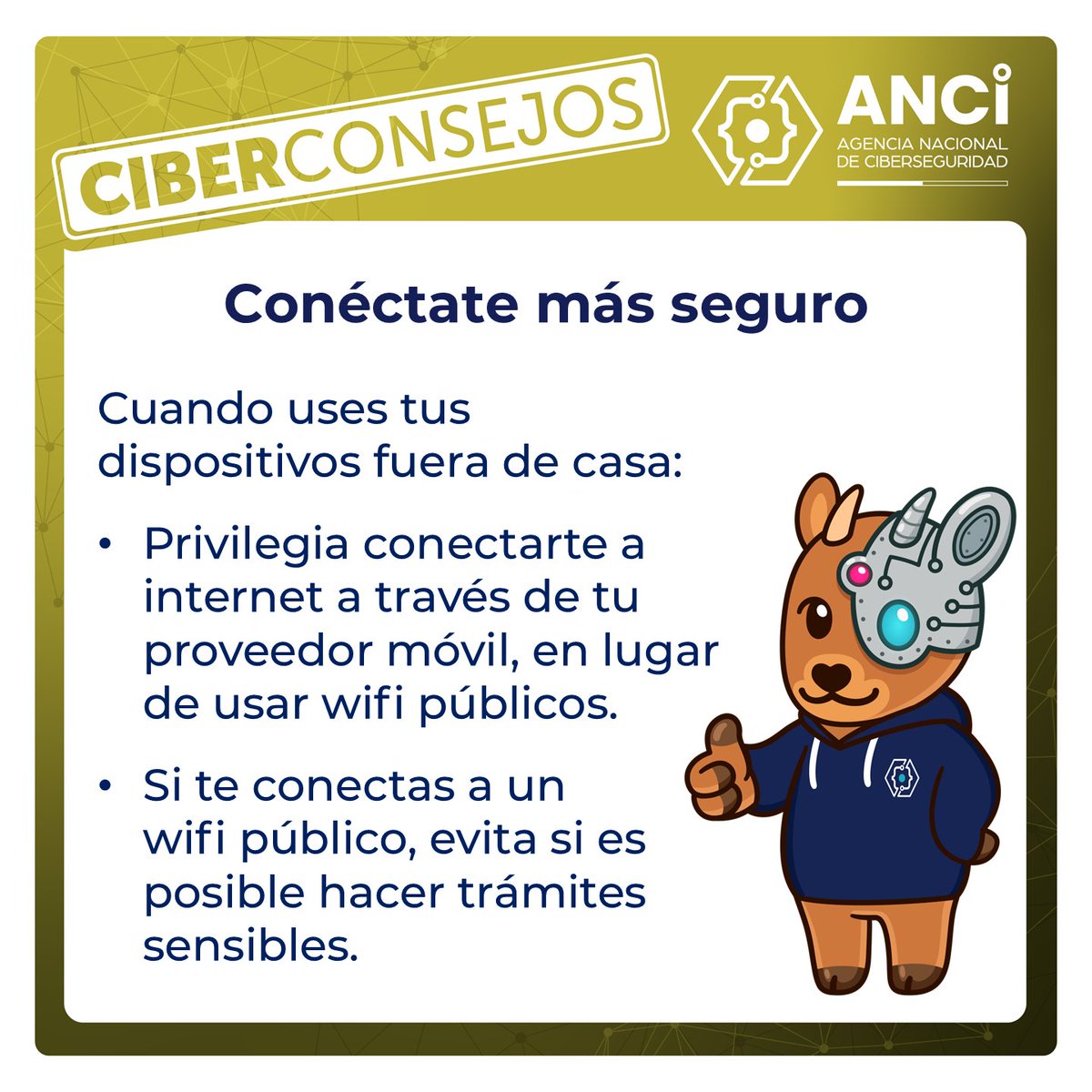Agencia Nacional de Ciberseguridad (ANCI) tweet media