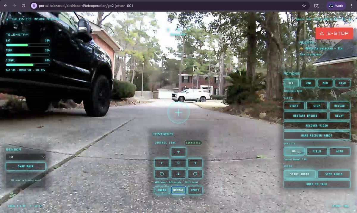 TALON OS tweet media