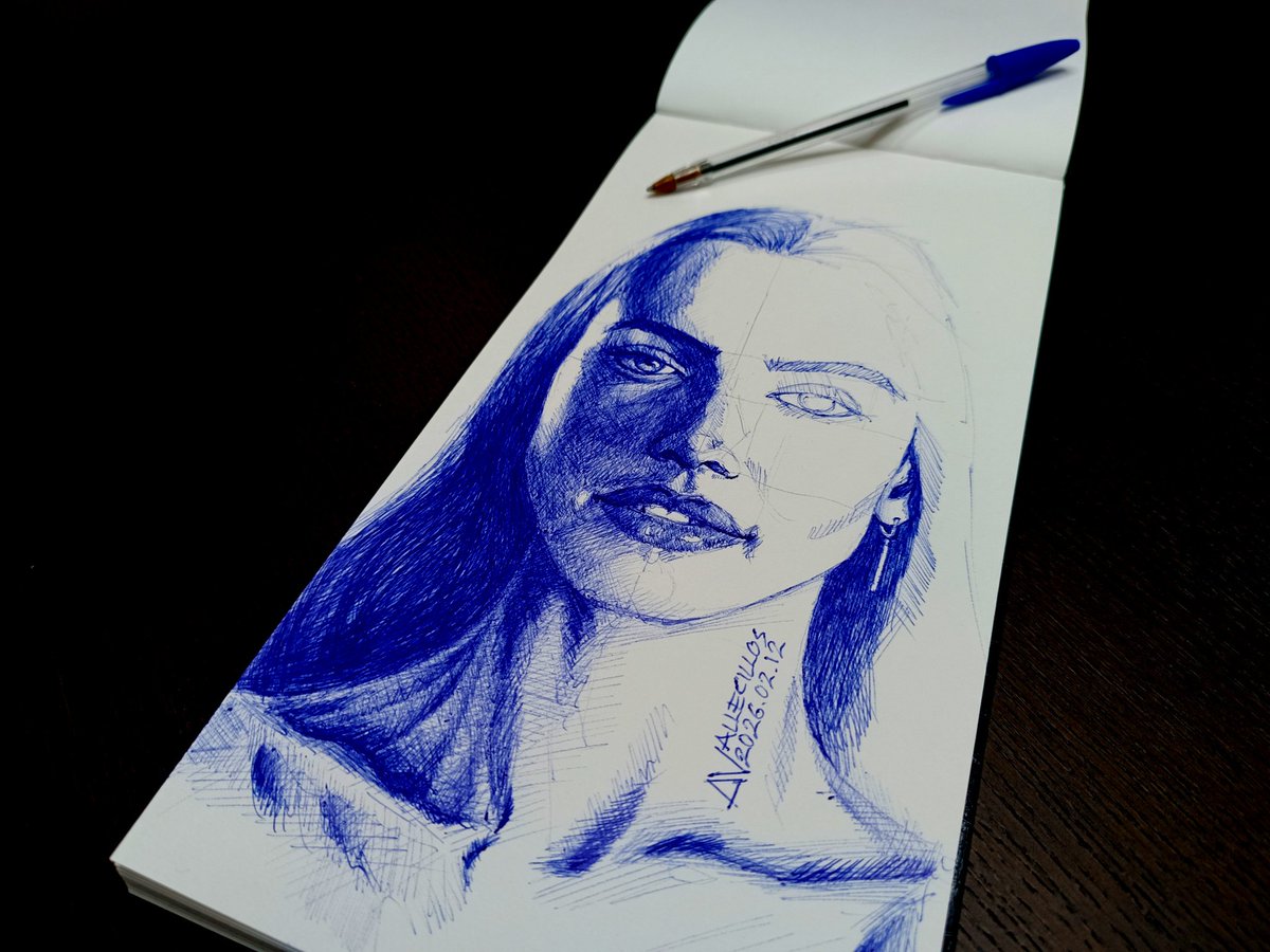 a_vallecillos's tweet photo. Retrato con bolígrafo BIC  https://t.co/4NHqO8DklP.…
#arte #art #boliBIC #plumilla #retrato #portrait #dibujo #drawing https://t.co/nc1Xgwxxp1