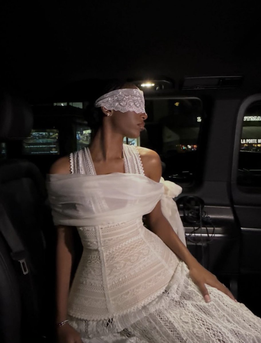 Cindy Miranda in fetico styled by Laura Klinger