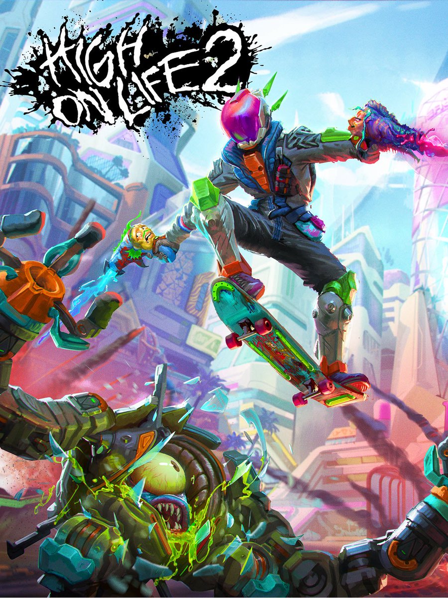 shelby_young's tweet photo. hi i’m lizzie in high on life 2!!!! this game is wild from top to bottom and every time i was in the booth i’d get a new lore drop that had me hysterical. amazing team, cast is stackedddd with your fave funny folks, you are all in for a real treat w/ this one! 💗🛹👽 #HighOnLife2 https://t.co/t7xuNmH9Ed