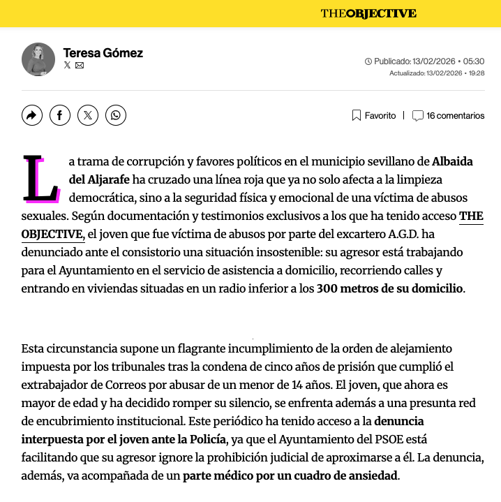Vox Albaida del Aljarafe tweet media