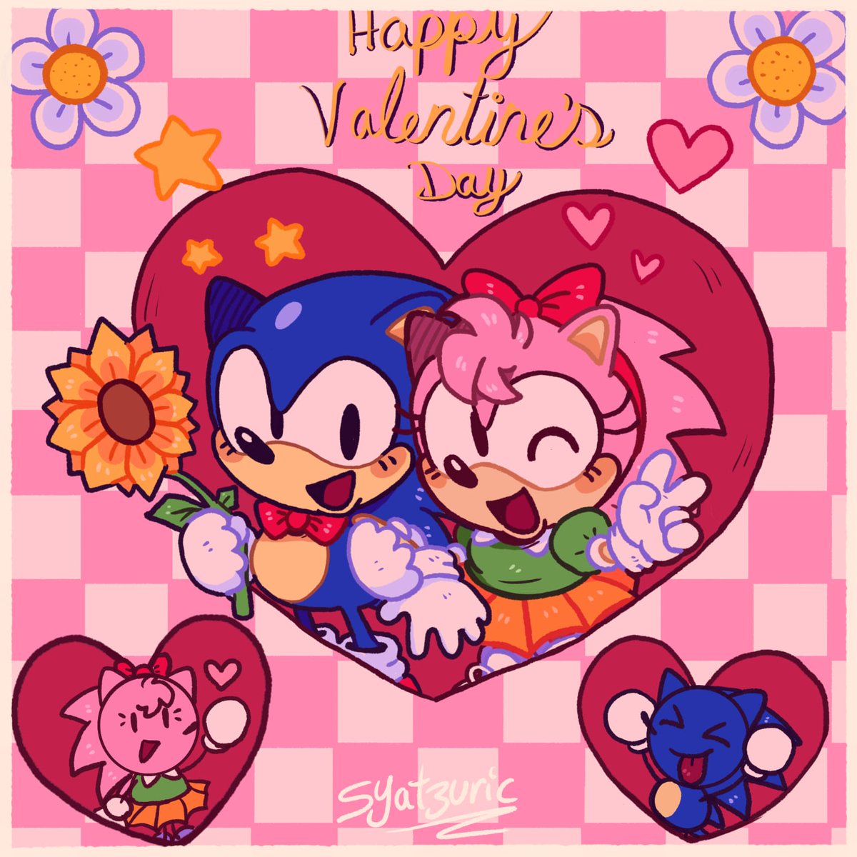 SYatzuric's tweet image. 🌼🌸
#sonicfanart