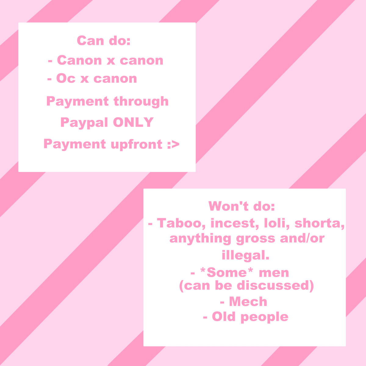 Starry_Niightys's tweet photo. Opening c0mm1shies!

Dm me if interested and/or have any questions. :>

#nsfwcomissions https://t.co/8f1MCcGFWn