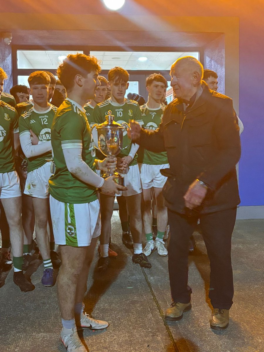 ConnachtGAA's tweet photo. Congrats to @stnathyscollege Mezzino Connacht PPS Senior B Football Champions 2026! #ConnachtGAA https://t.co/Fm5CuCXIlg