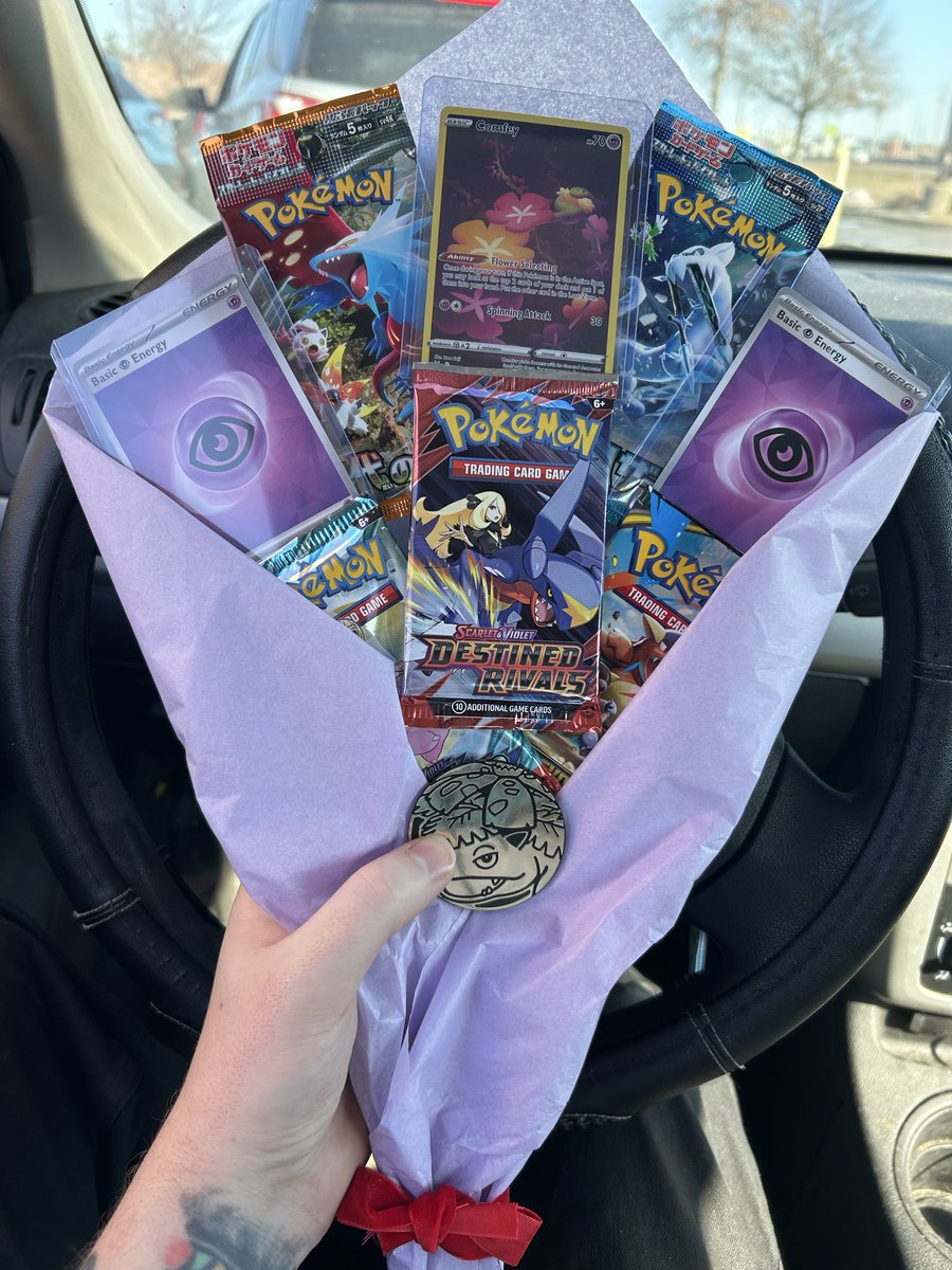 Hope my wife enjoys the bouquet I got her!!