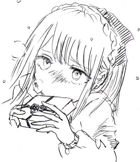 バレンタインの周防先輩。 #鵺の陰陽師 