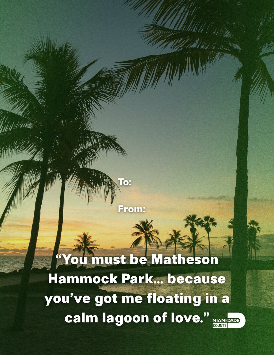 Miami-Dade County Parks tweet media