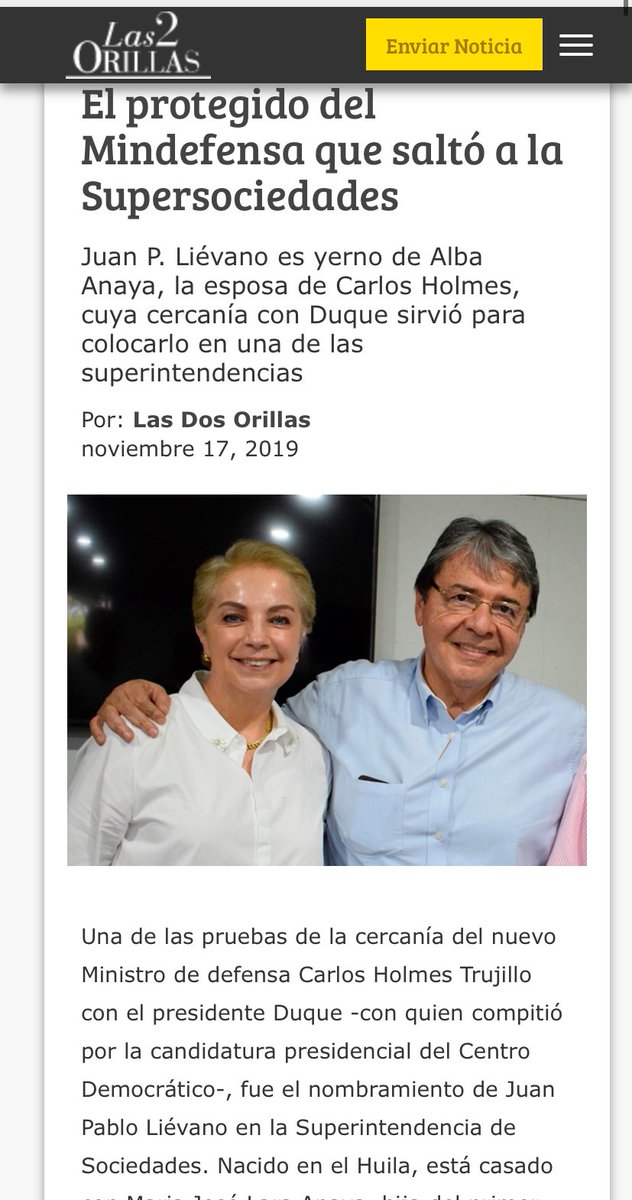 Otro de los demandantes del decreto del salario mínimo es <a href="/jplievanov/">Juan Pablo Lievano V</a> ex superintendente de Sociedades del gobierno Duque, y protegido de Carlos Holmes Trujillo.