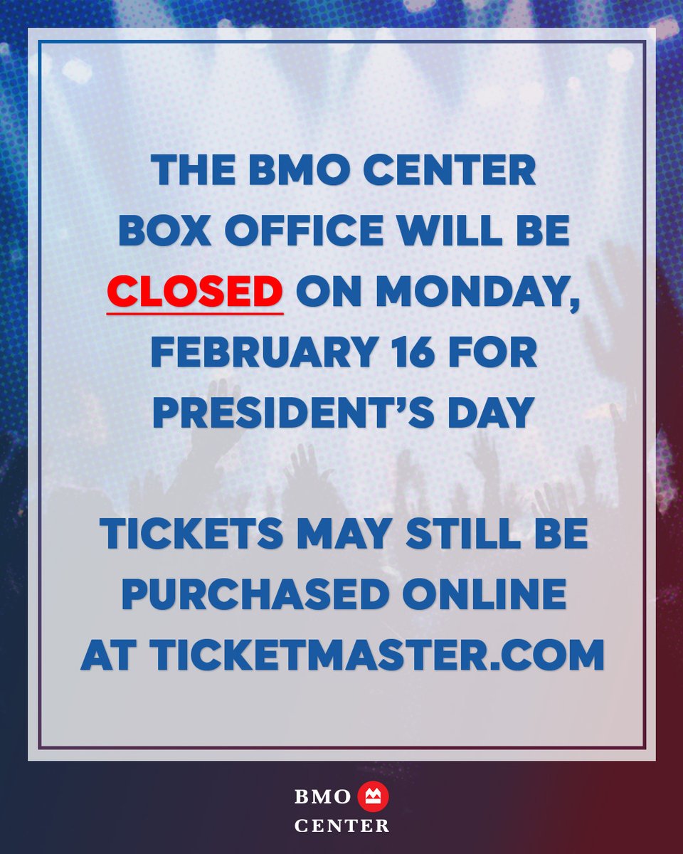 BMO Center tweet media