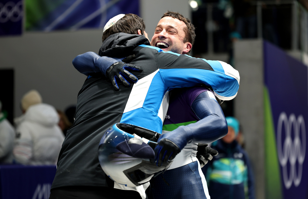 מקום 22 לגולש הסקלטון הישראלי ג'ארד פיירסטון באולימפיאדת החורף במילאנו - קורטינה ד'אמפצו, בזמן כולל של 3:51.35 דקות.

צילום: Getty Images