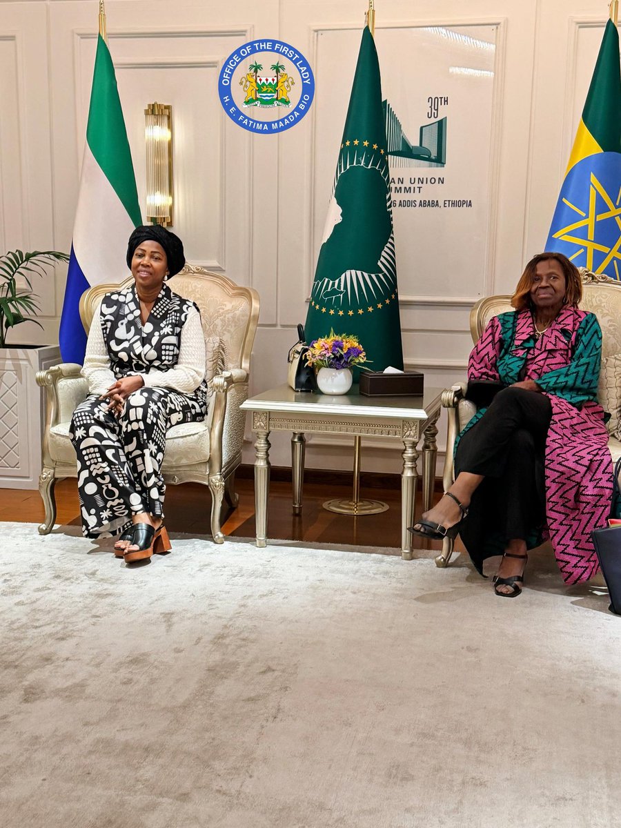 H. E. Fatima Maada Bio tweet media