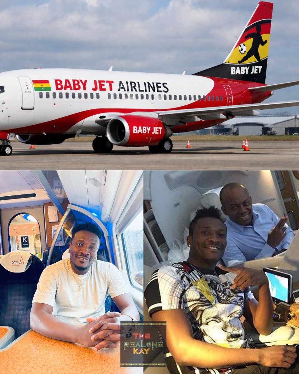 Ghana football legend, 🇬🇭 Asamoah Gyan’s vision for 𝐁𝐚𝐛𝐲 𝐉𝐞𝐭 𝐀𝐢𝐫𝐥𝐢𝐧𝐞𝐬 once made headlines in Ghana’s aviation space. 

While full operations are yet to take off, the venture remains a bold concept of what the airline could represent as he continues to expand his