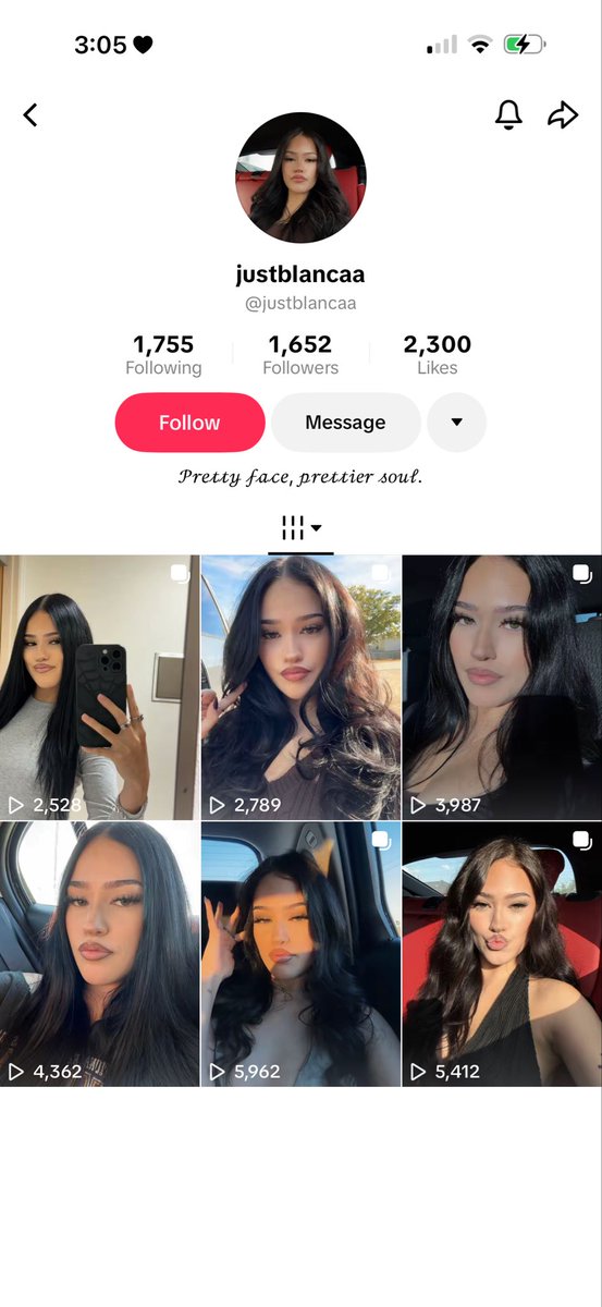 so sad hoes can’t use their own picture for content. anyways! if you see this account on tik tok, it’s not me queens