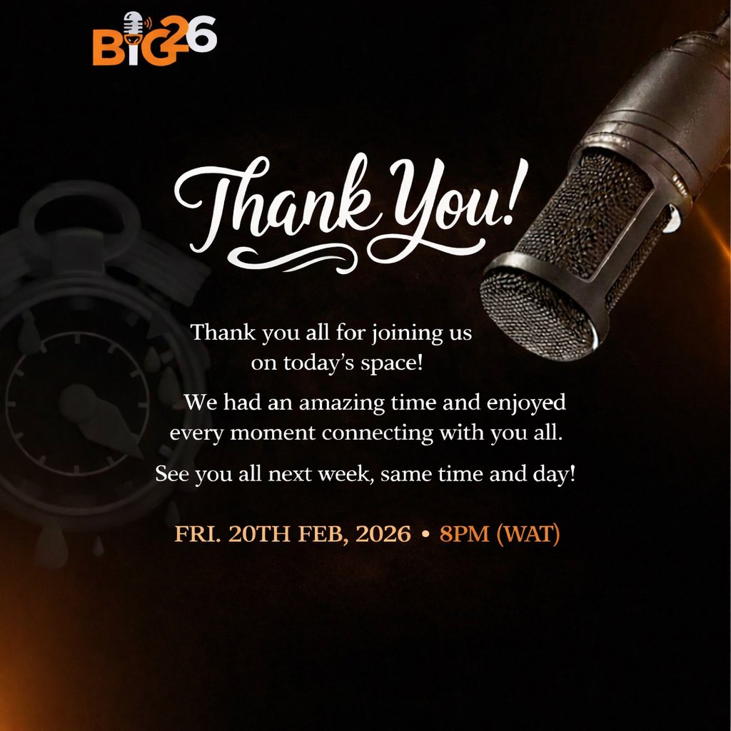 Grateful to everyone who showed up and contributed to today’s space your presence made it meaningful.

The conversations, the insights, the energy… all appreciated.

See you next week same day, same time.  
Let’s keep building. 🔥

<a href="/Fxpipstress_/">Pipstress🔫</a> <a href="/SoftjoeX/">$OFTJOE👑</a> <a href="/Beni10John/">JB-KAPITAL</a>