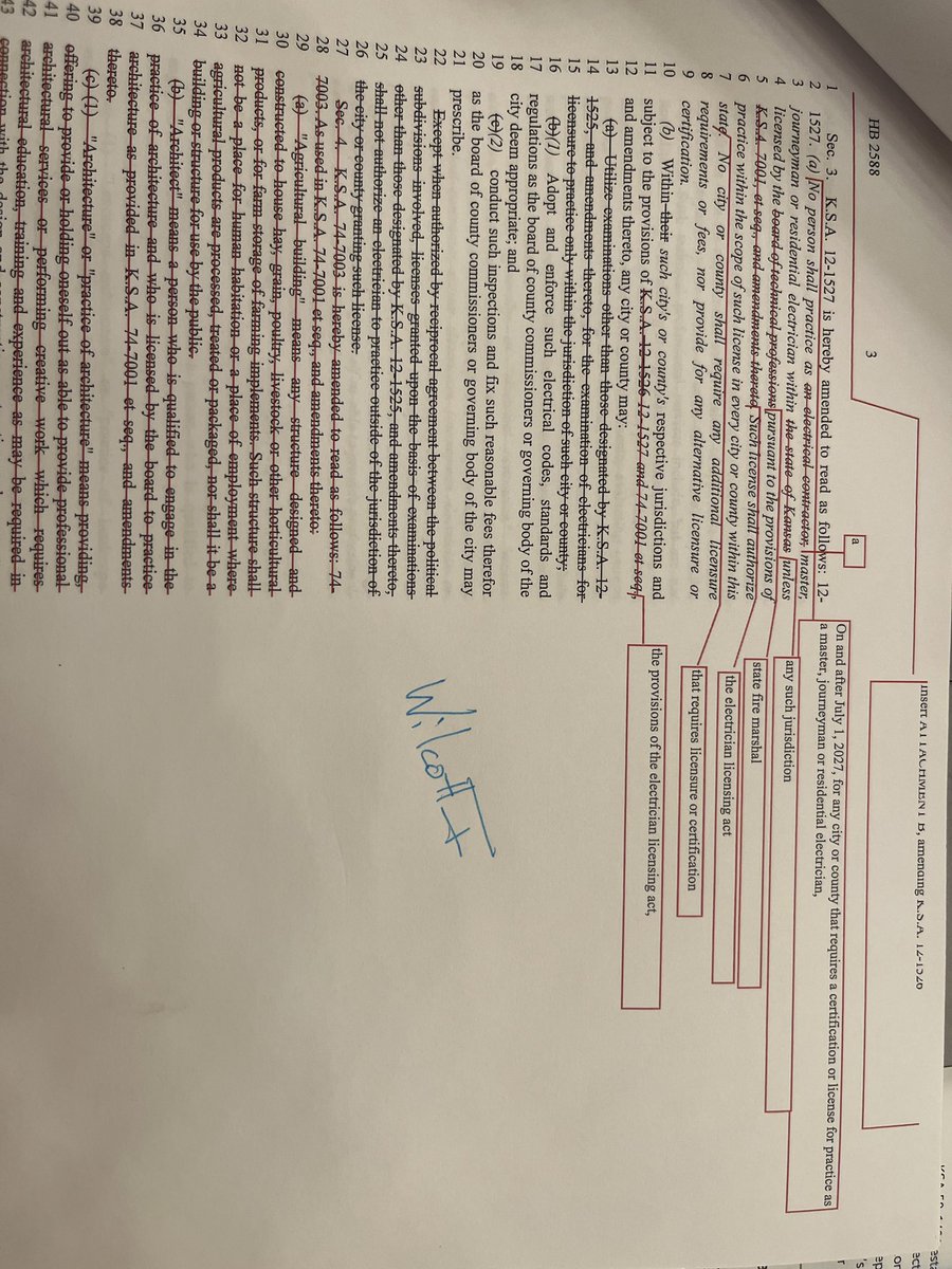 Wilcott w/amendment: #ksleg