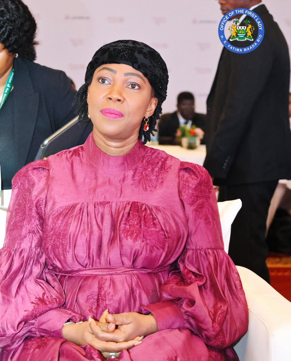 H. E. Fatima Maada Bio tweet media