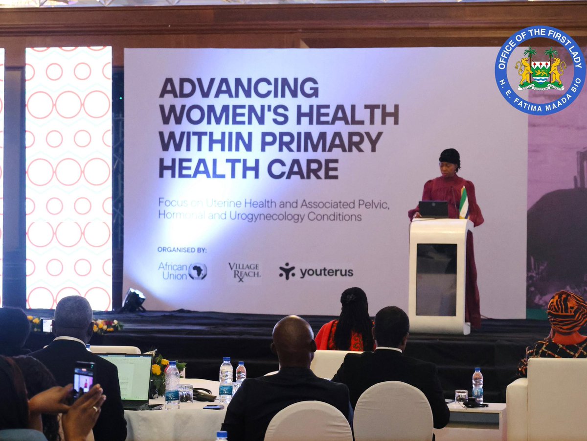 H. E. Fatima Maada Bio tweet media