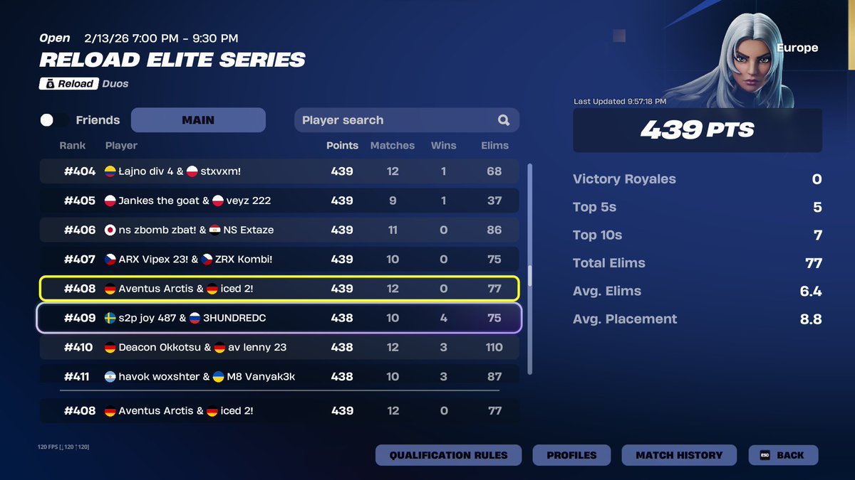 EWC First Day #408 w/<a href="/iced_fv/">iced 2!</a>