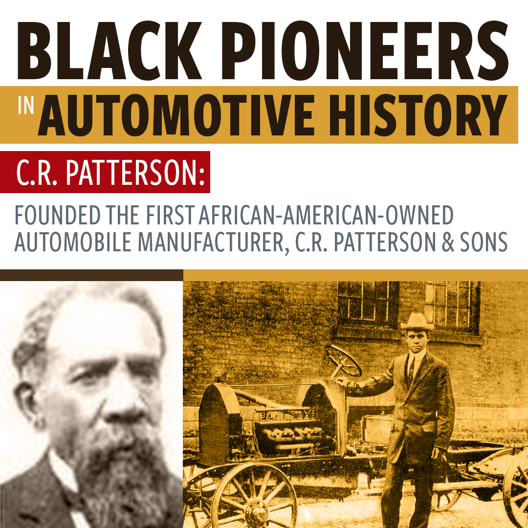 #BlackHistoryMonth spotlight! ✨ C.R. Patterson made history by founding C.R. Patterson &amp; Sons, the first African-American–owned automobile manufacturer. 🚗 His legacy is a powerful reminder that progress is driven by courage and vision.