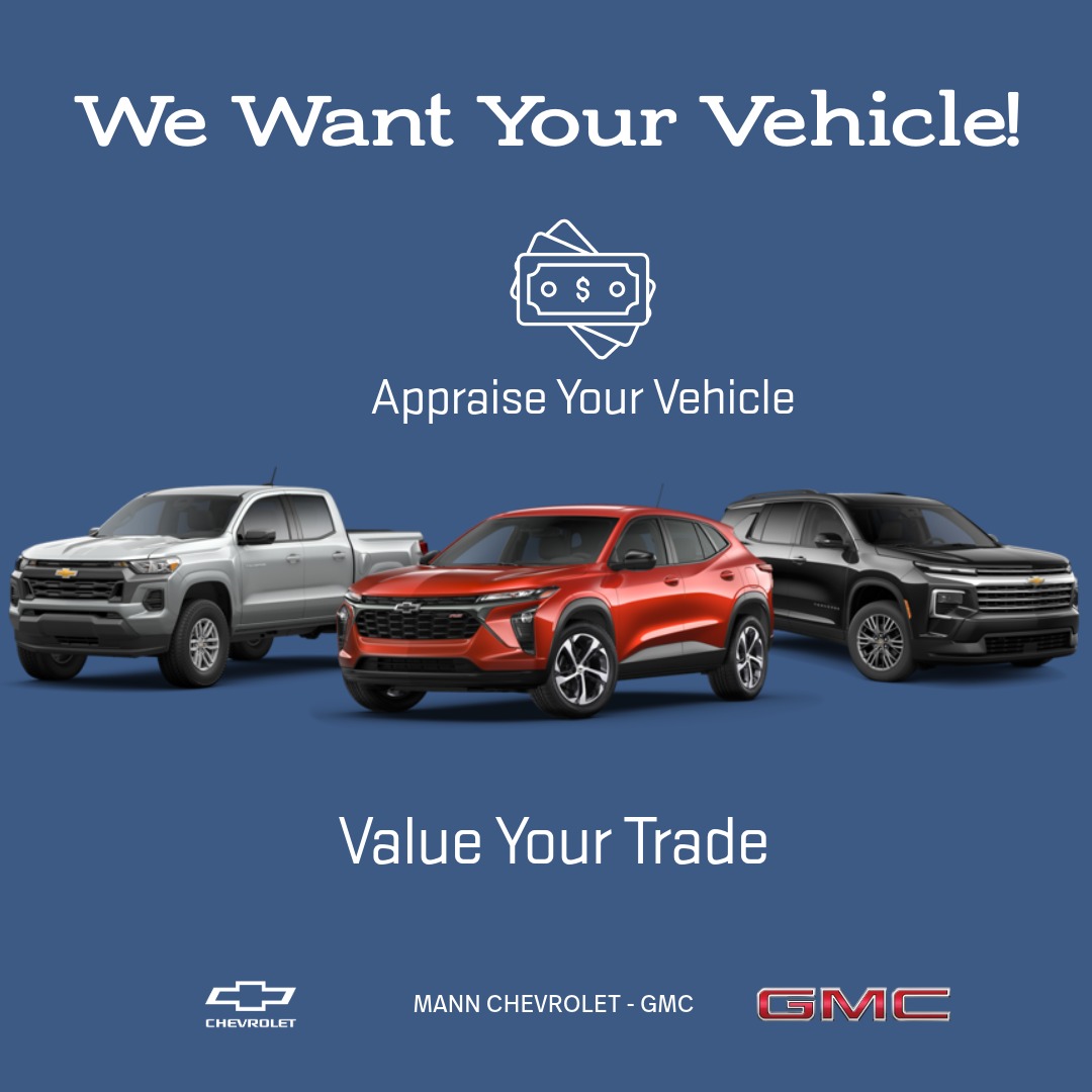 mannchevrolet's tweet image. 🚗💰 Whether you want to sell or trade up, our team will make the process fast, fair, and easy. Come see what your vehicle is worth today: bit.ly/4awBKit
#WeValueYourTrade #TradeInValue #TradeUp #SellYourCar #CarDeals #UpgradeYourRide