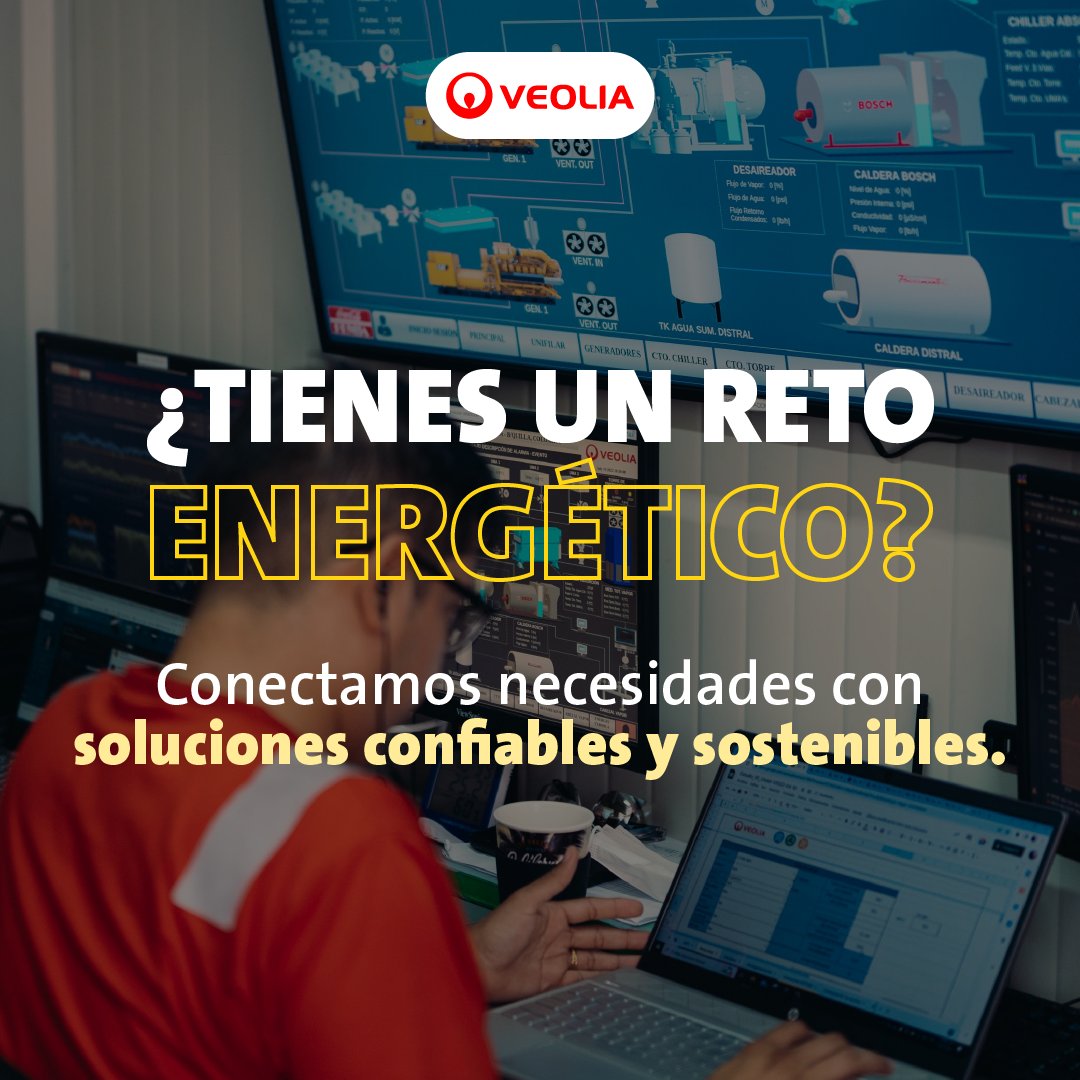 ⚡ Optimizar costos, reducir emisiones y garantizar continuidad operativa exige una #GestiónEnergética estratégica.  

En <a href="/Veolia_Co/">Veolia | Colombia</a> acompañamos a municipios e industrias con soluciones a la medida que mejoran el desempeño energético. 👉

latinoamerica.veolia.com/es/soluciones/…
