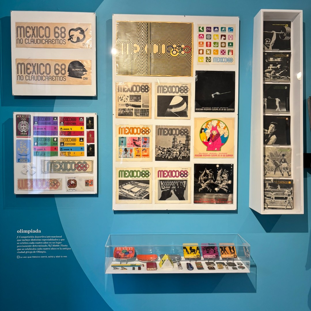 ¿Te acuerdas de las Olimpiadas de México 68?

Un momento donde el diseño, deporte y gráfica marcaron una época.

En la expo del MODO encontrarás una sección con algunos objetos, grandes símbolos de uno de los momentos más icónicos del deporte en el siglo XX. 
#ObjetoDelDía