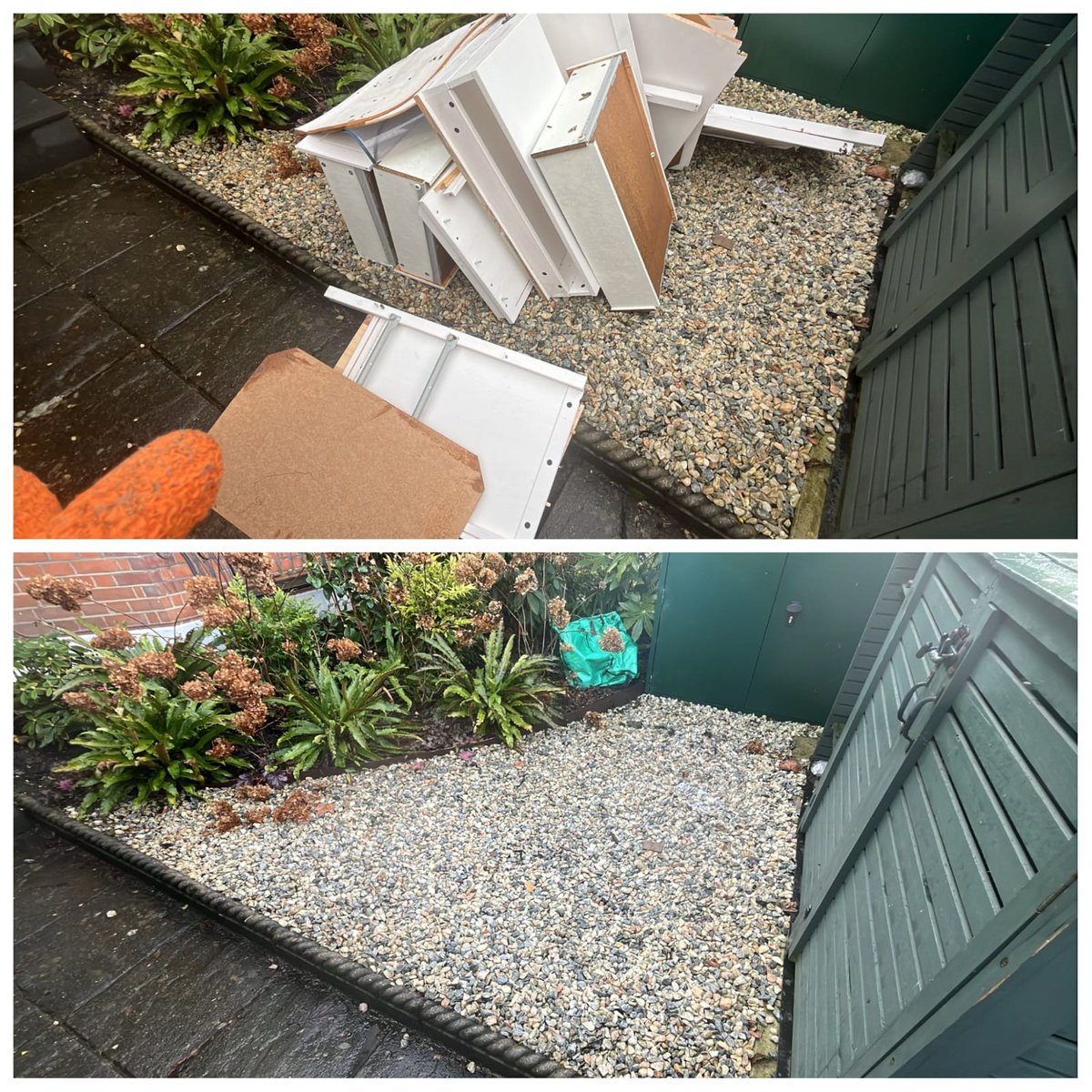 Quickwasters1's tweet image. Before: rubbish everywhere 🚯
After: perfectly cleared ✨💪
Quick Wasters — big jobs or small, we clear it all 🚛♻️
.
.
.
.
.
#QuickWasters #BeforeAndAfter #WasteRemoval #JunkClearance #EcoClearance #HouseClearance #GarageClearOut #GardenClearOut #SameDayService
