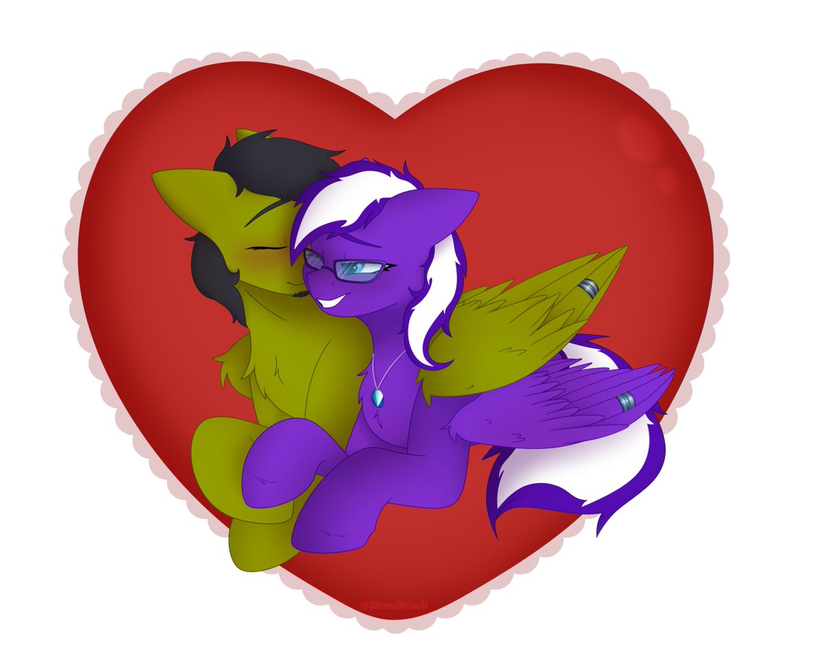SkandikUwU's tweet photo. Thank you to everyone who ordered valentines from me! (o゜▽゜)o☆

Valentine's card owners: Anon, JewelDaPanda, @Inveniris  

#ValentineDay #ValentinesDay2026 #ych #Commission #valentine #art #pony https://t.co/qLzup740H6