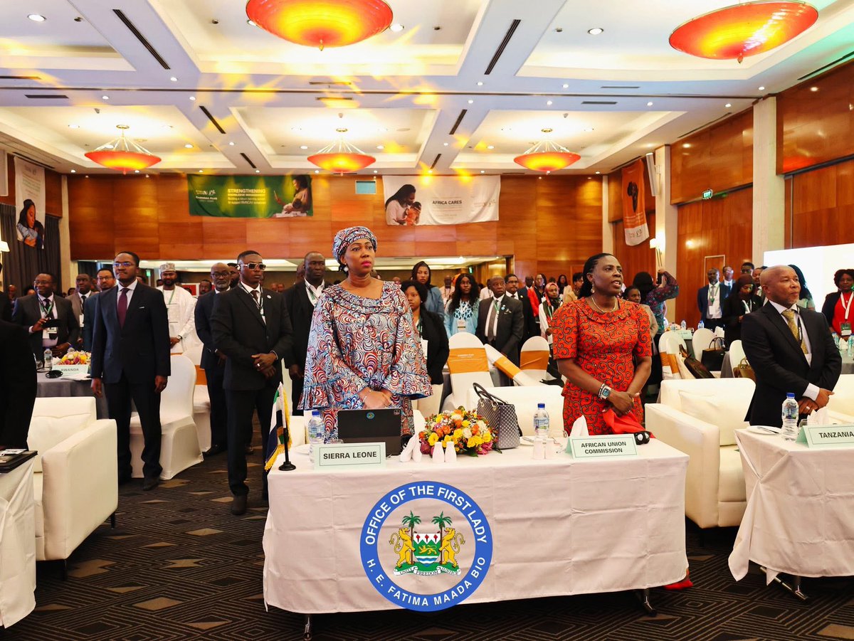 H. E. Fatima Maada Bio tweet media