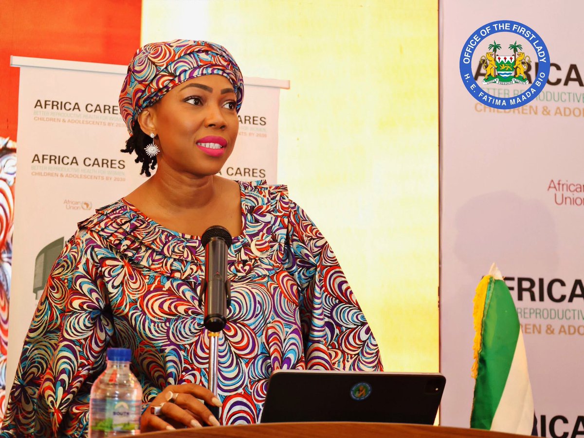 H. E. Fatima Maada Bio tweet media