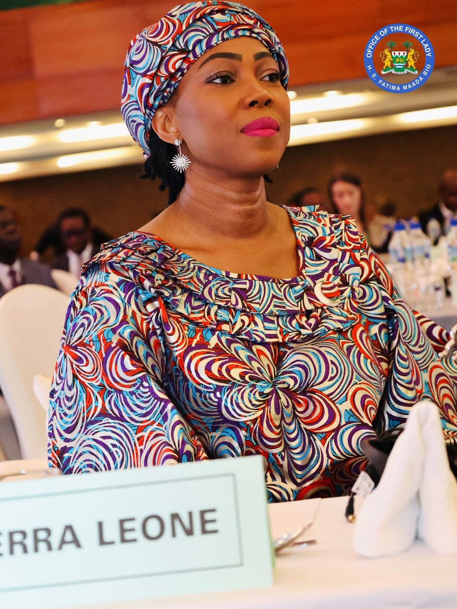 H. E. Fatima Maada Bio tweet media