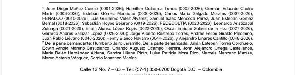 Otra de las participantes de esta barbarie la abogada Heimy Blanco Navarro, ex co juez de la corte suprema de justicia abogada de la firma Chapman Wilches.